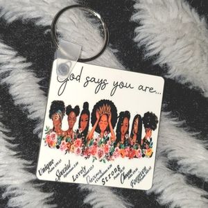 Double Sided Keychain/Custom Photo Keychain